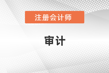 注冊(cè)會(huì)計(jì)師考試審計(jì)怎么學(xué)？