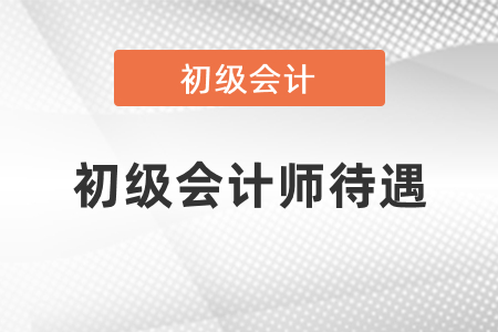 初級會計(jì)師待遇怎么樣？