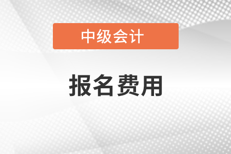 2021年中級會計(jì)職稱報(bào)名費(fèi)用