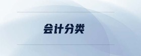 會計(jì)分類