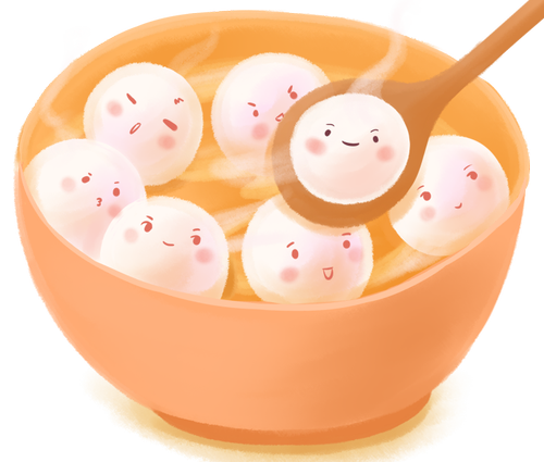 咸味湯圓