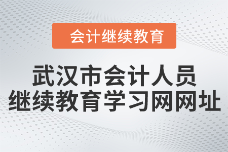 武漢市會計人員繼續(xù)教育學(xué)習(xí)網(wǎng)網(wǎng)址