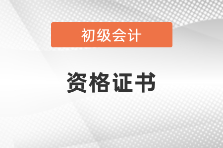 初級會計師資格證書號在哪里可以查？