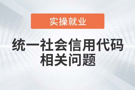 “三證合一、一照一碼”工作中所稱統(tǒng)一社會信用代碼是什么？