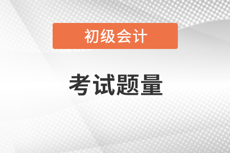 初級(jí)會(huì)計(jì)職稱考試題量大嗎？