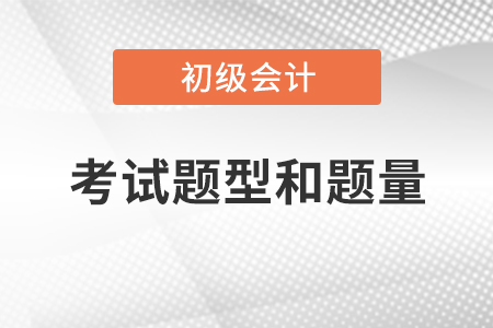 河北省秦皇島2021初級(jí)會(huì)計(jì)考試題型和題量