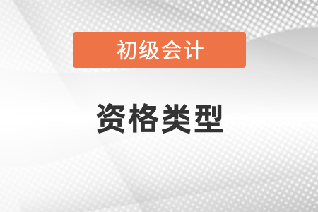 初級(jí)會(huì)計(jì)屬于什么資格類型？