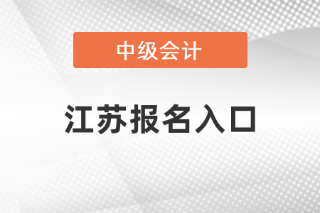 2021年江蘇省連云港中級(jí)會(huì)計(jì)師報(bào)名入口