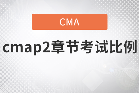 cmap2章節(jié)考試比例