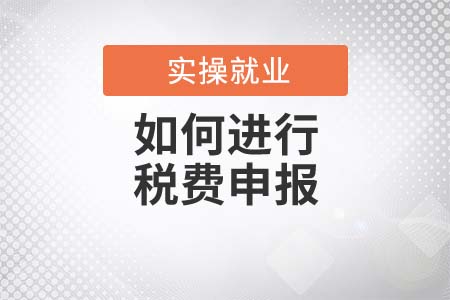 如何進行稅費申報？