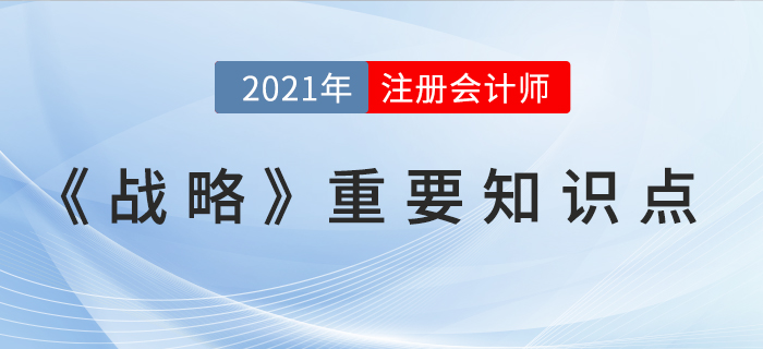 研究與開(kāi)發(fā)戰(zhàn)略-2021年CPA《戰(zhàn)略》重要知識(shí)點(diǎn)