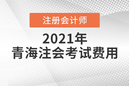 2021年青海注會考試費用多少錢