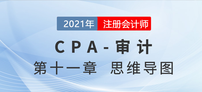 2021年注會審計第十一章思維導(dǎo)圖 2021年注會審計第十一章思維導(dǎo)圖