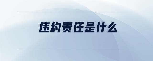 違約責(zé)任是什么