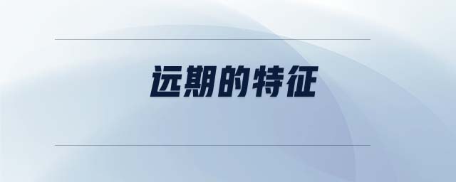 遠期的特征