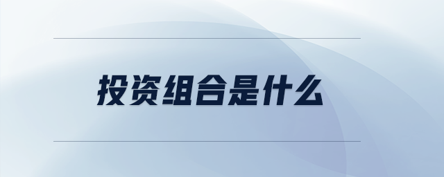 投資組合是什么