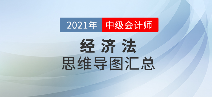 2021年中級會計《經(jīng)濟(jì)法》思維導(dǎo)圖匯總