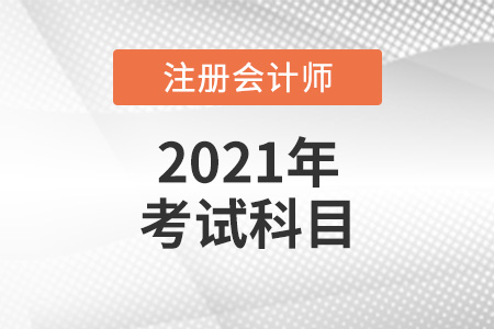 注冊會(huì)計(jì)師考試科目都是什么