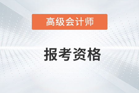 高級會計師考試資格您了解嗎？