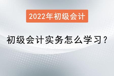 初級會計實(shí)務(wù)怎么學(xué)習(xí)？
