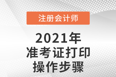 注冊(cè)會(huì)計(jì)師打印準(zhǔn)考證操作步驟