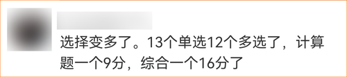 考生反饋：CPA會計(jì)客觀題總分增加至50分