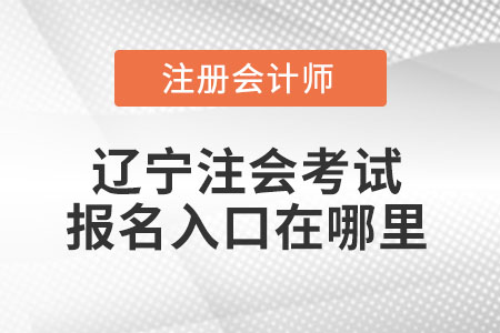 遼寧省沈陽(yáng)注會(huì)考試報(bào)名入口在哪里