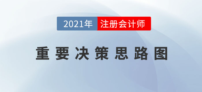 凌紫綺老師總結(jié)注會審計(jì)重要決策思路圖，快快收藏！