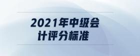 2021年中級會計(jì)評分標(biāo)準(zhǔn)