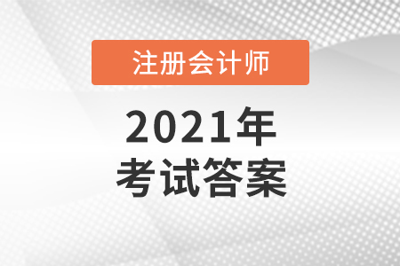來(lái)看注冊(cè)會(huì)計(jì)師考試試題答案