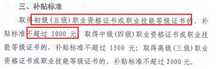遼寧技能提升補貼標(biāo)準(zhǔn)