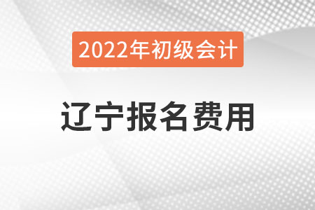 遼寧2022年初級會(huì)計(jì)報(bào)名費(fèi)用已公布