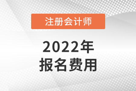 上海2022年注冊(cè)會(huì)計(jì)師報(bào)考費(fèi)用多少錢(qián)？