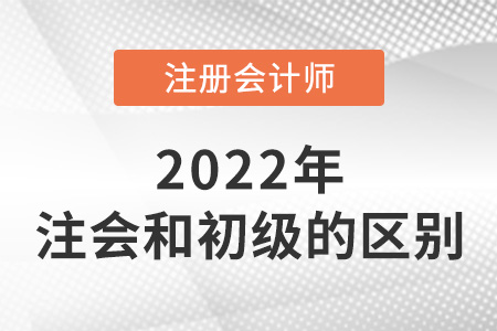 注冊(cè)會(huì)計(jì)師和初級(jí)會(huì)計(jì)師區(qū)別在哪？
