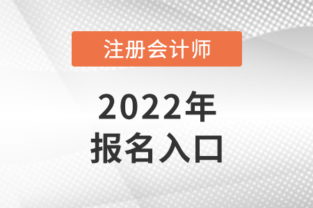 2022年cpa報(bào)名入口具體是什么