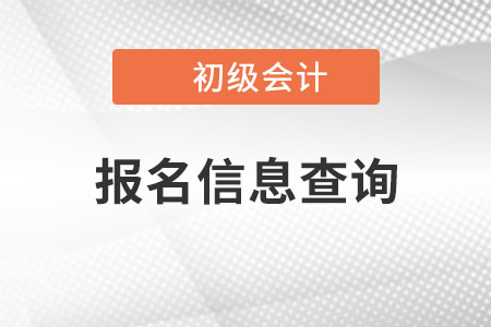 初級會(huì)計(jì)考試報(bào)名信息表忘記打印怎么辦？