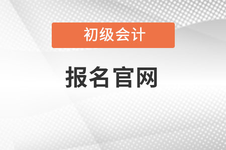 初級會計(jì)師報(bào)考官網(wǎng)是什么？