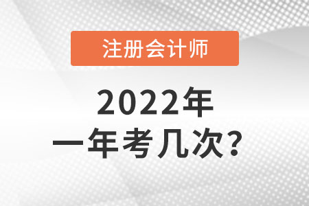 注冊(cè)會(huì)計(jì)師一年考幾次你了解嗎？