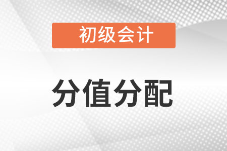 初級(jí)會(huì)計(jì)分值分配比例是什么樣的？