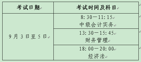 考試時(shí)間