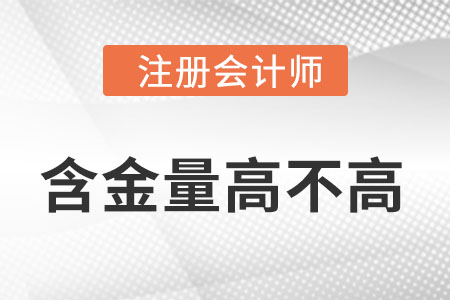 注冊會計師證書的含金量有多高?就業(yè)前景以及薪資水平又是什么樣的?