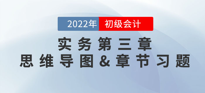 2022年《初級會計實務(wù)》第三章思維導(dǎo)圖+章節(jié)練習(xí)