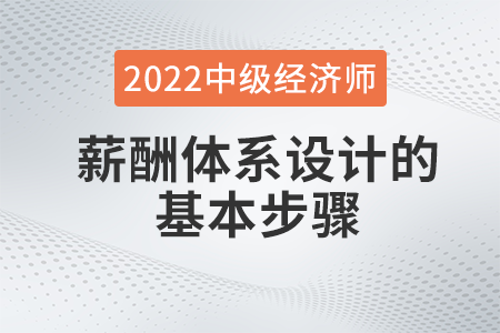薪酬體系設(shè)計的基本步驟_2022中級經(jīng)濟(jì)師人力資源知識點