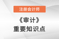2022年注會審計重要知識點：收費