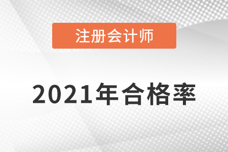 2021年注冊會(huì)計(jì)師合格率全六科