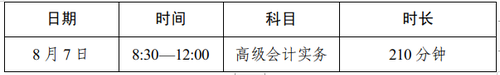 高級(jí)資格考試
