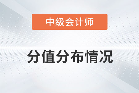 2022年中級會計分值分布情況你了解嗎？