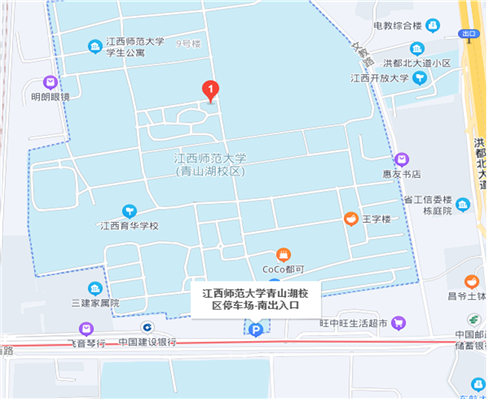 江西師范大學(xué)青山湖校區(qū)，北京西路正門(mén)旁的小門(mén)