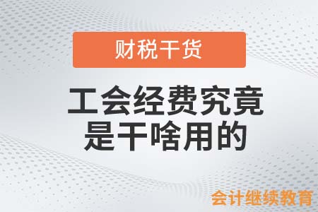 工會(huì)經(jīng)費(fèi)究竟是干啥用的？