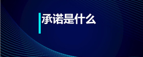承諾是什么